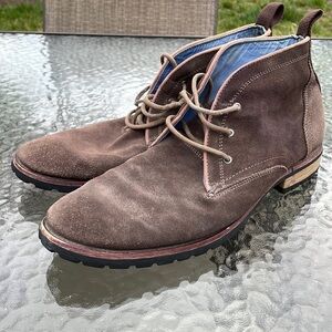 Skechers Mark Nason Harrow Chocolate Suede Chukka Ankle Boot size 11